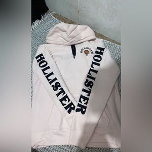 light pink Hollister hoodie